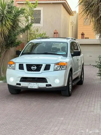نيسان ارمادا نص فل نظيف جدا بدون دبل 2015 1