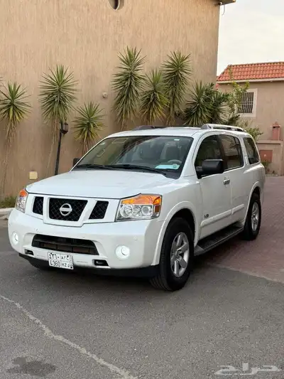 نيسان ارمادا نص فل نظيف جدا بدون دبل 2015 2