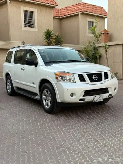 نيسان ارمادا نص فل نظيف جدا بدون دبل 2015 4