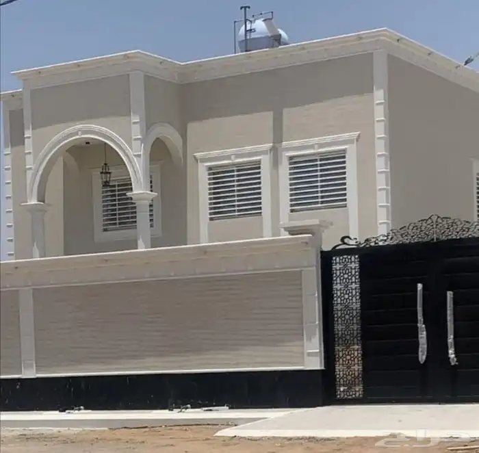 لياسه ملونه بديل الحجر الطبيعي اسمنت ابيض ديكورات خارجيه 6