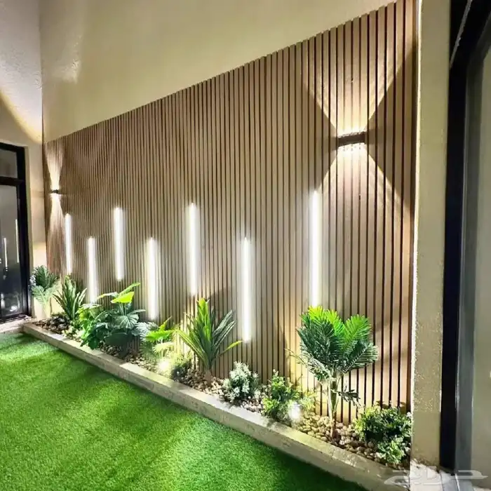 تنسيق حدائق ملحق بنات احوض زرع طبيعي وصناعي تصميم وتنفيذ شبك 6