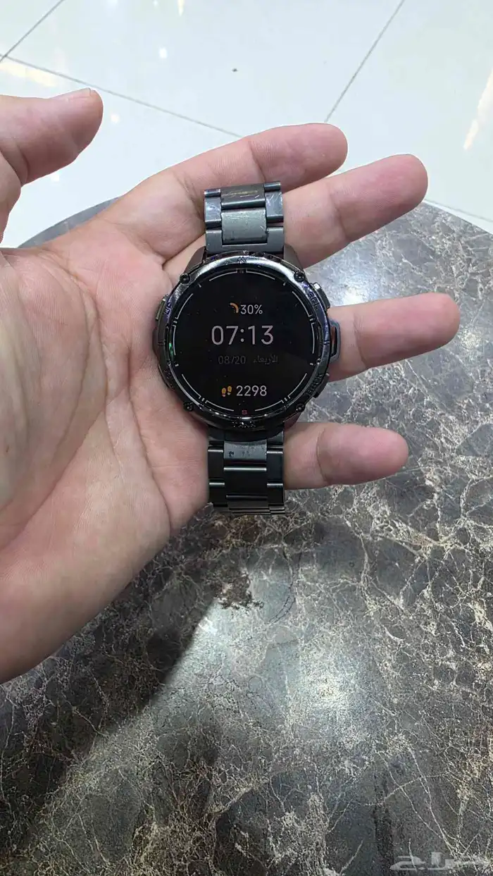 ساعة  وسبت تانك T3 الترا اصدار خاص GPS مقاس 47 مم - اسود 0