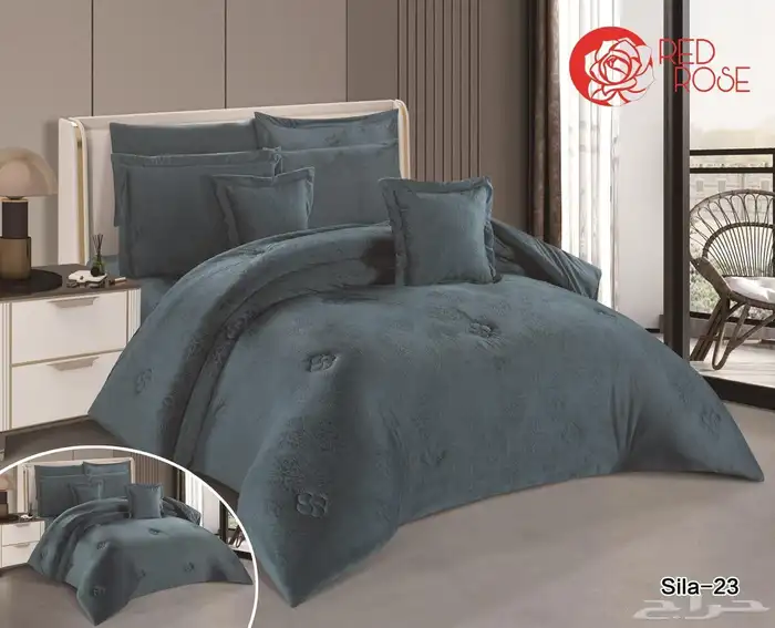 مفارش نفر نفرين مخمل شيتوي مغفور 5