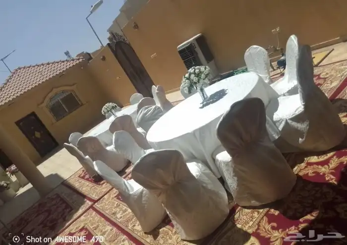 تجهيز حفلات المناسبات خلفيات تخرج طاولات استقبال طاولات طعام 8