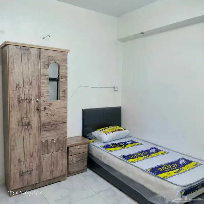 غرفه نوم لشخص 5قطع وبسعر 550ريال 7