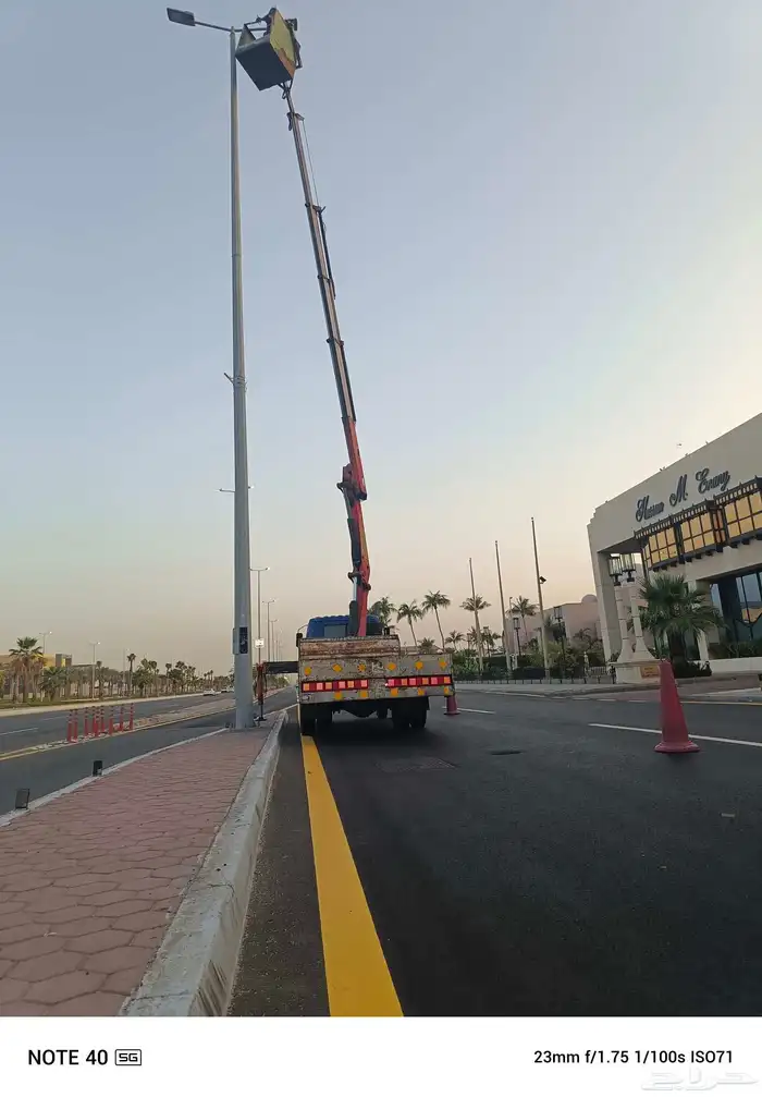 ونش كرين سطح للايجار يومى و شهرى داحل جده و برا شغل 3