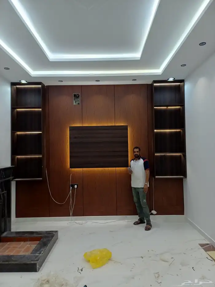 تركيب شيبرت وتكسيات وطاولات تلفزيون طاولات جهزه وتفصيل حسب ا 0