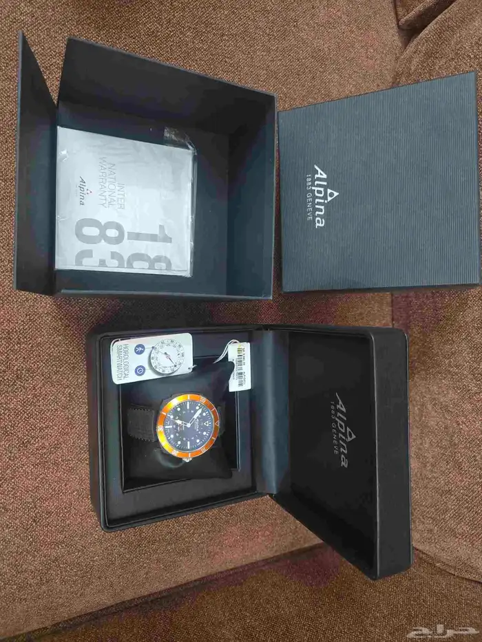 ساعه Alpina صناعه سويسرية جديده 0
