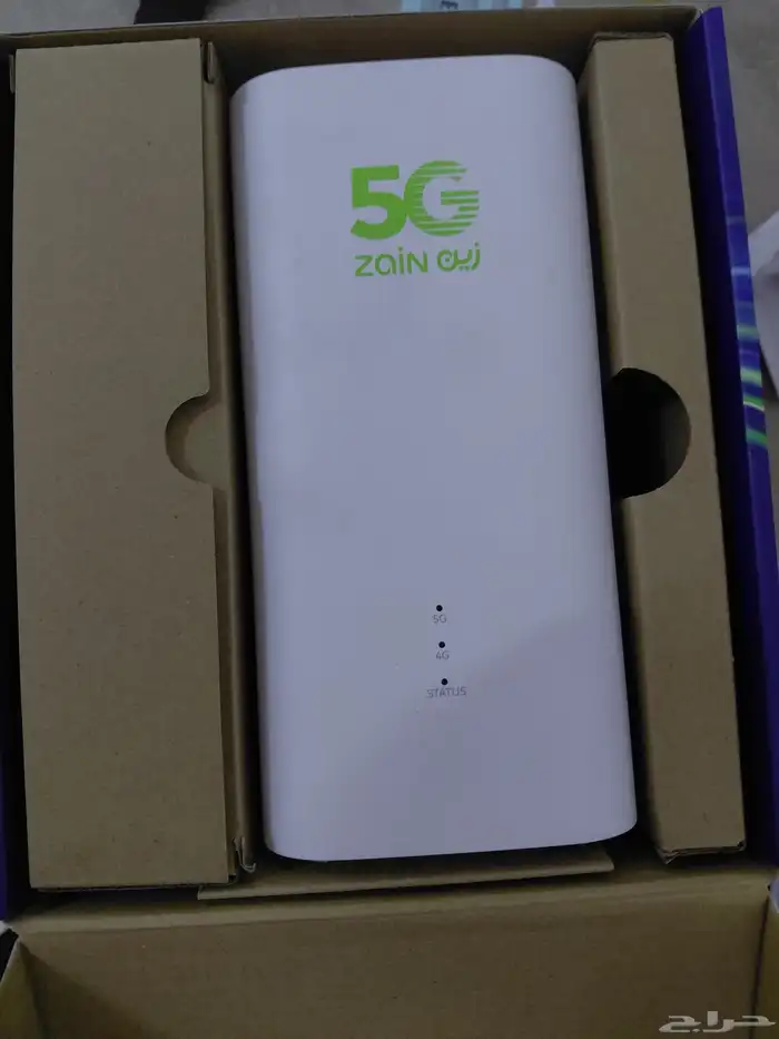 رواتر 5g زين جديد بالكرتونه استعمال بسيط 0