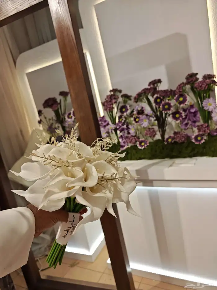 مسكات عرايس صناعي شبيه الطبيعي 26