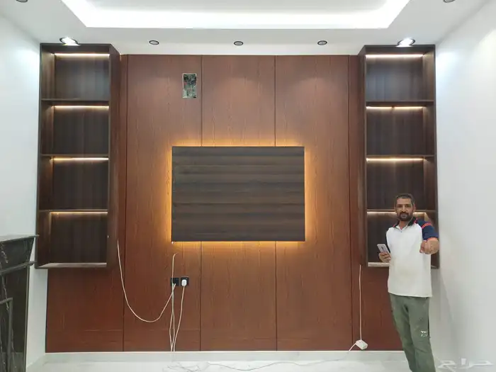 تركيب شيبرت وتكسيات وطاولات تلفزيون طاولات جهزه وتفصيل حسب ا 2