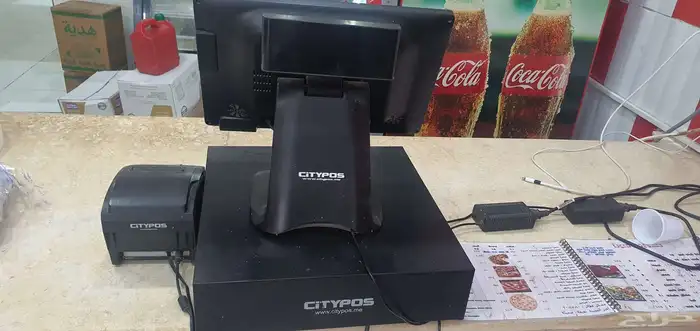 جهاز كاشير اخو الجديد جهاز وطابعه مستخدم يوم واحد عل الشرط 0