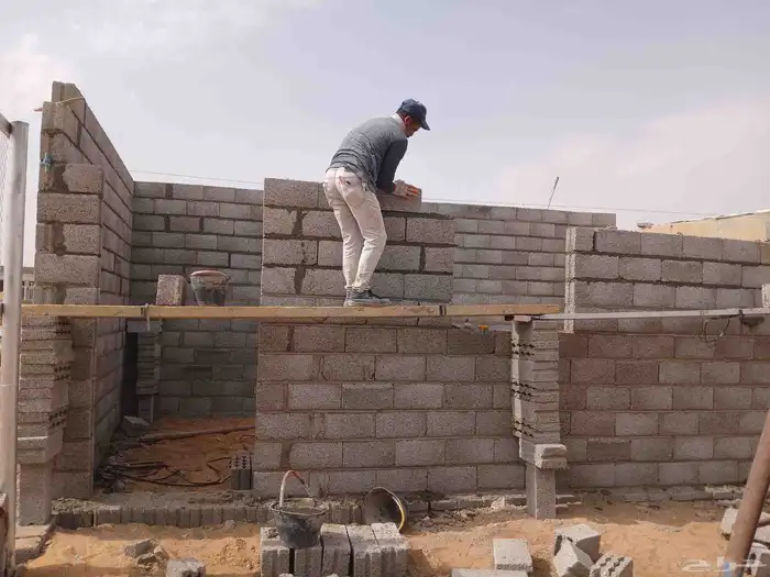 معلم بناء وشغلنا بفضل الله ميه الميه 6