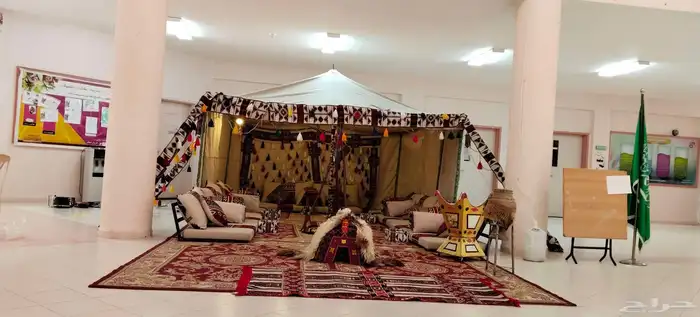 تاجير جلسات شعبيه واركان تراثيه وخيام وبيوت شعر 6