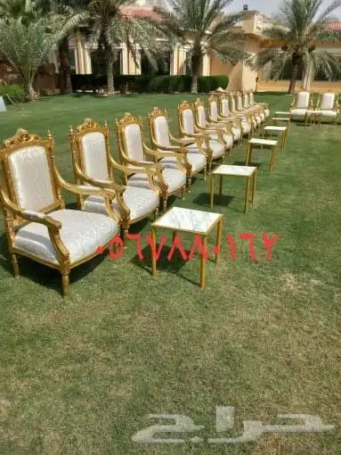 تاجير مكيفات وتاجير جلسات وتاجير طاولات وكل ما يلزم الحفلات 2