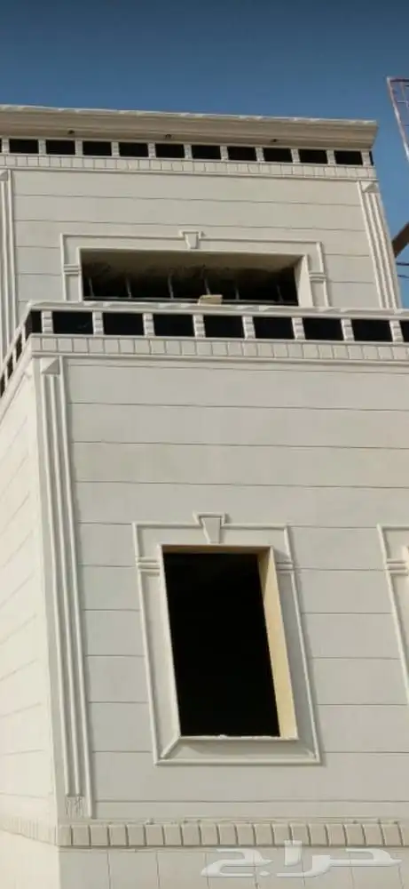 لياسه ملونه بديل الحجر الطبيعي اسمنت ابيض ديكورات خارجيه 3