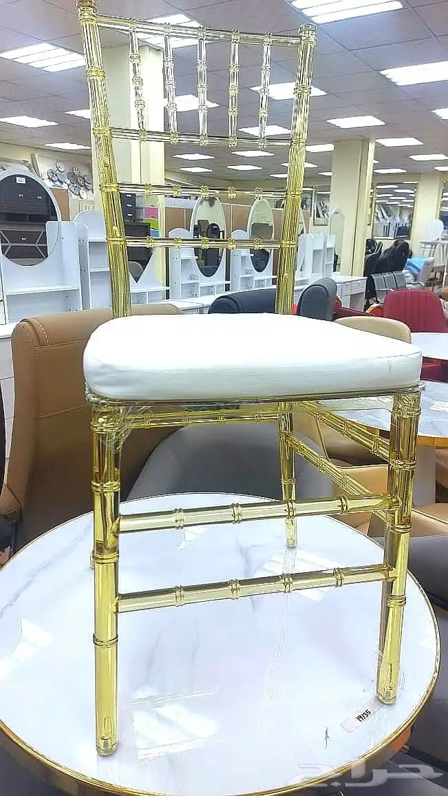 طاولات فيبر وكراسي استيل وكل ما يخص القاعات والاثاثات 8