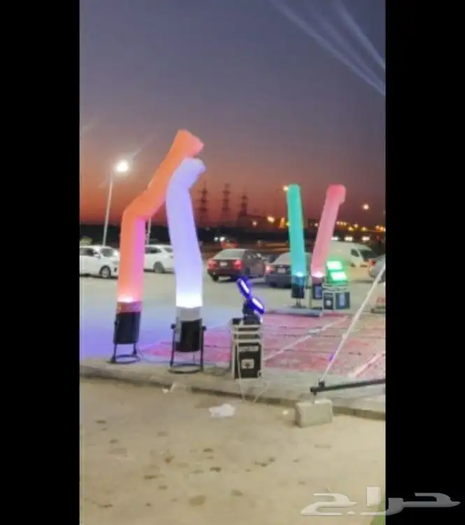 تأجير بالونات راقصه وجميع انوع الفتتاحات 0