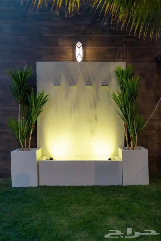 تنسيق حدائق زهرة الروضه الخضراء 2