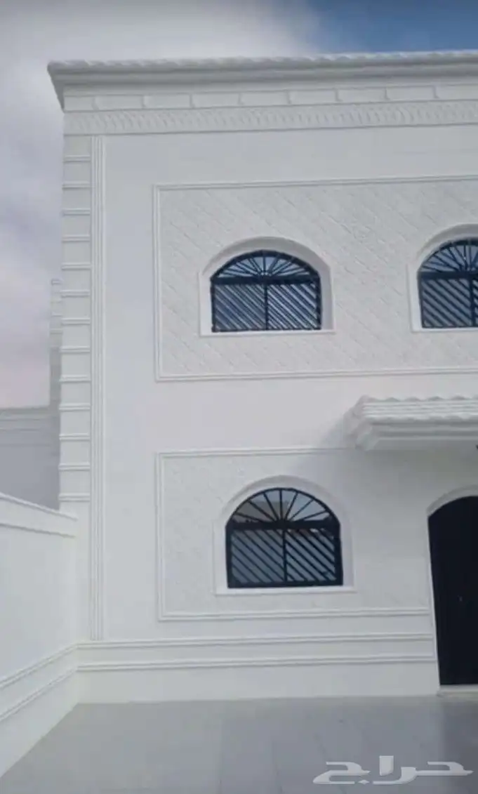 ديكورات خارجيه اسمنتيه تصميم الحجر الطبيعي لياسه ملونه 0