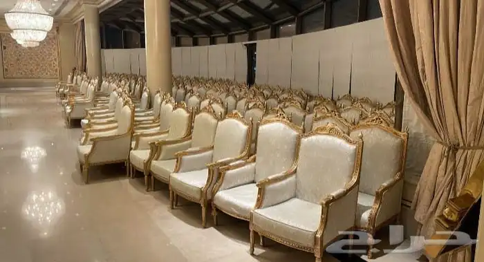 تأجير كراسي ملكي كراسي كنب ابيض وموخمل جلسات شعبية كراسي مغر 9