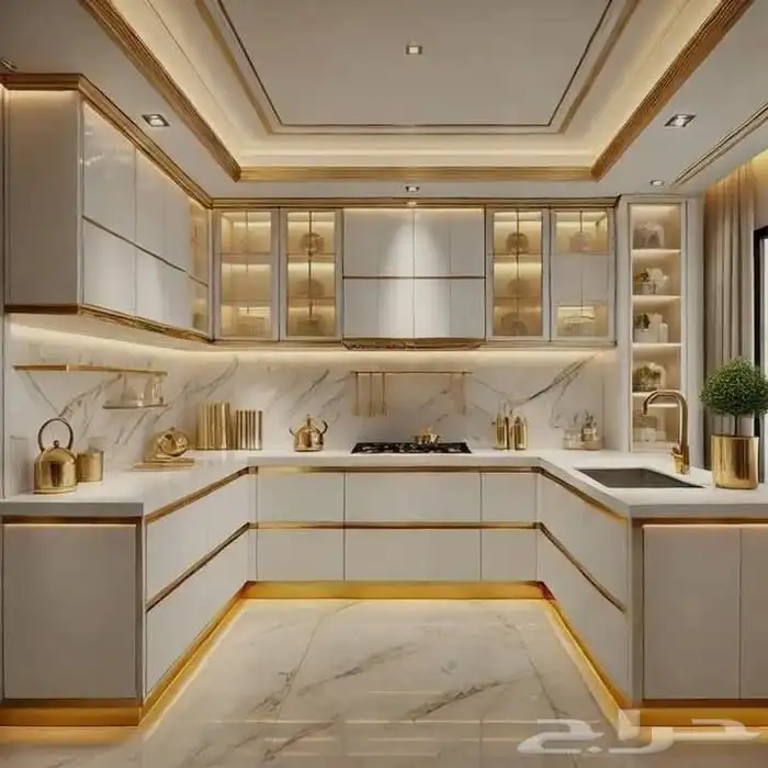 مطابخ_مودرن تفصيل و_تصاميم_حديثه_اجمل_الوان  م 2