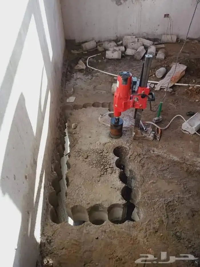 قص وتخريم الخرصانه باحدث التقنيات الحديثه 1