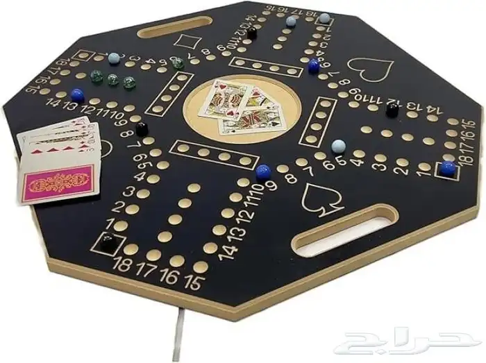 جاكارو 4 لاعبين مرقم مع الكروت والحبوب 2
