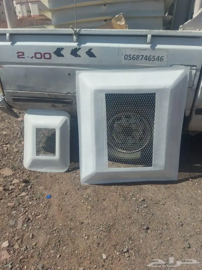 غطاء مكيفات فيبر جلاس خارجية طارد الحمام 9