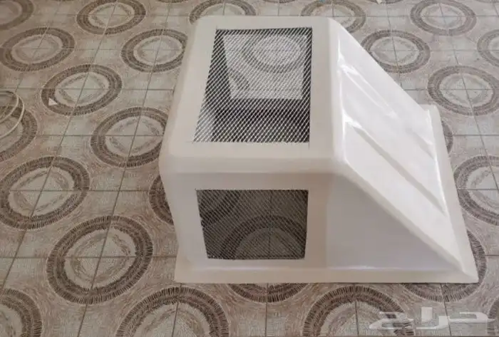 غطاء مكيفات فيبر جلاس خارجية طارد الحمام 2