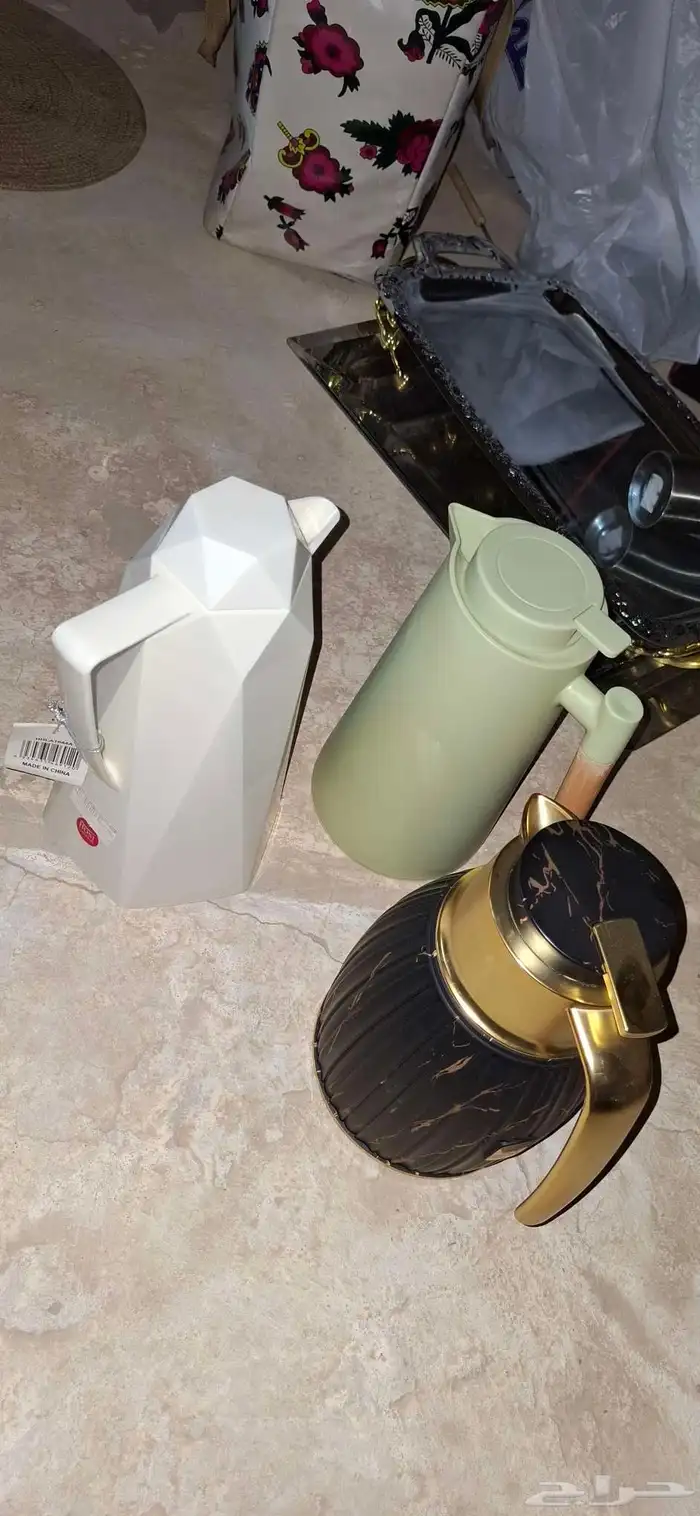 مجموعه مواعين فيها جديد ومستعمل 0