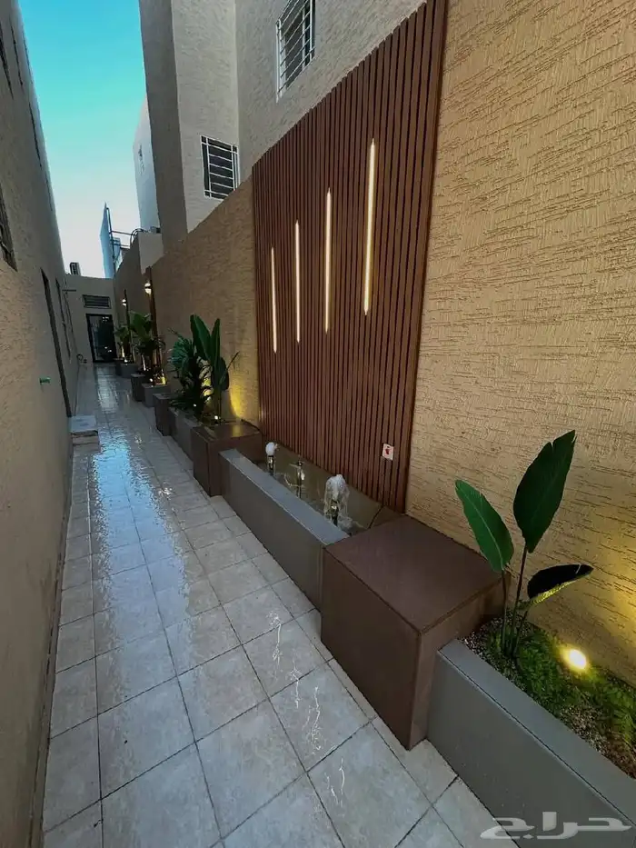 تنسيق حدائق ملحق بنات احوض زرع طبيعي وصناعي تصميم وتنفيذ شبك 0