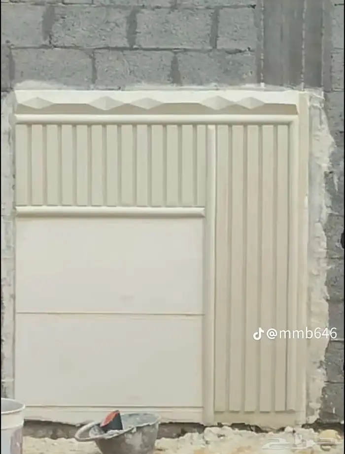 لياسه ملونه بديل الحجر الطبيعي اسمنت ابيض ديكورات خارجيه 8