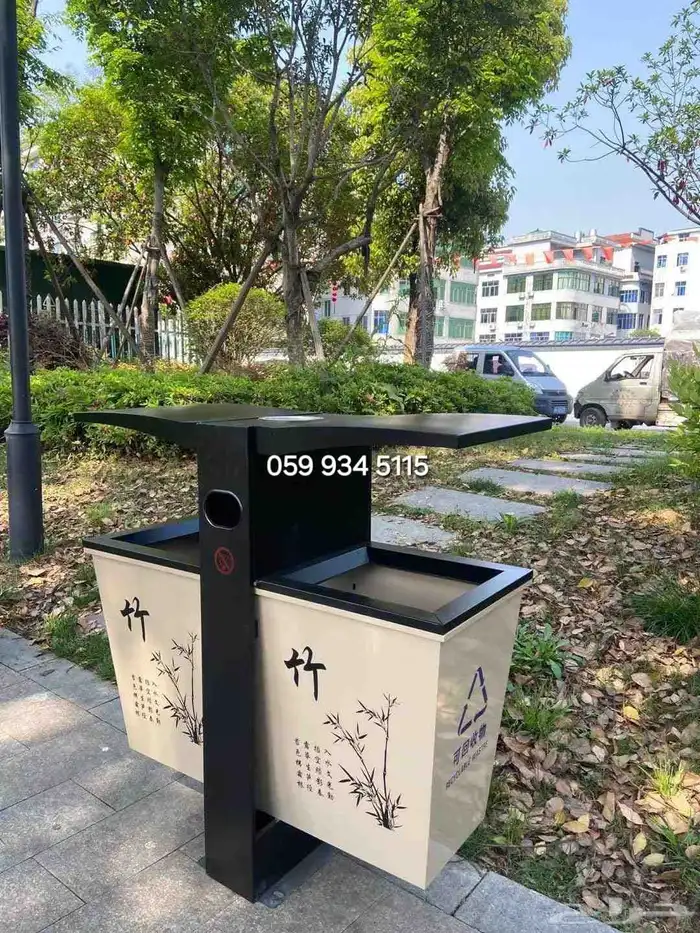 صناديق قمامة خارجية  سلة قمامة خارجية مبتكرة  سلة قمامة 14