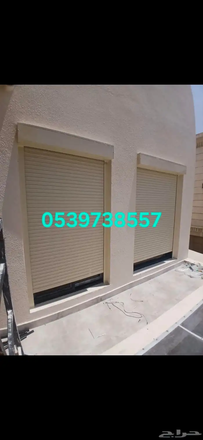 Aluminum doors shutters and rollup shutters 7