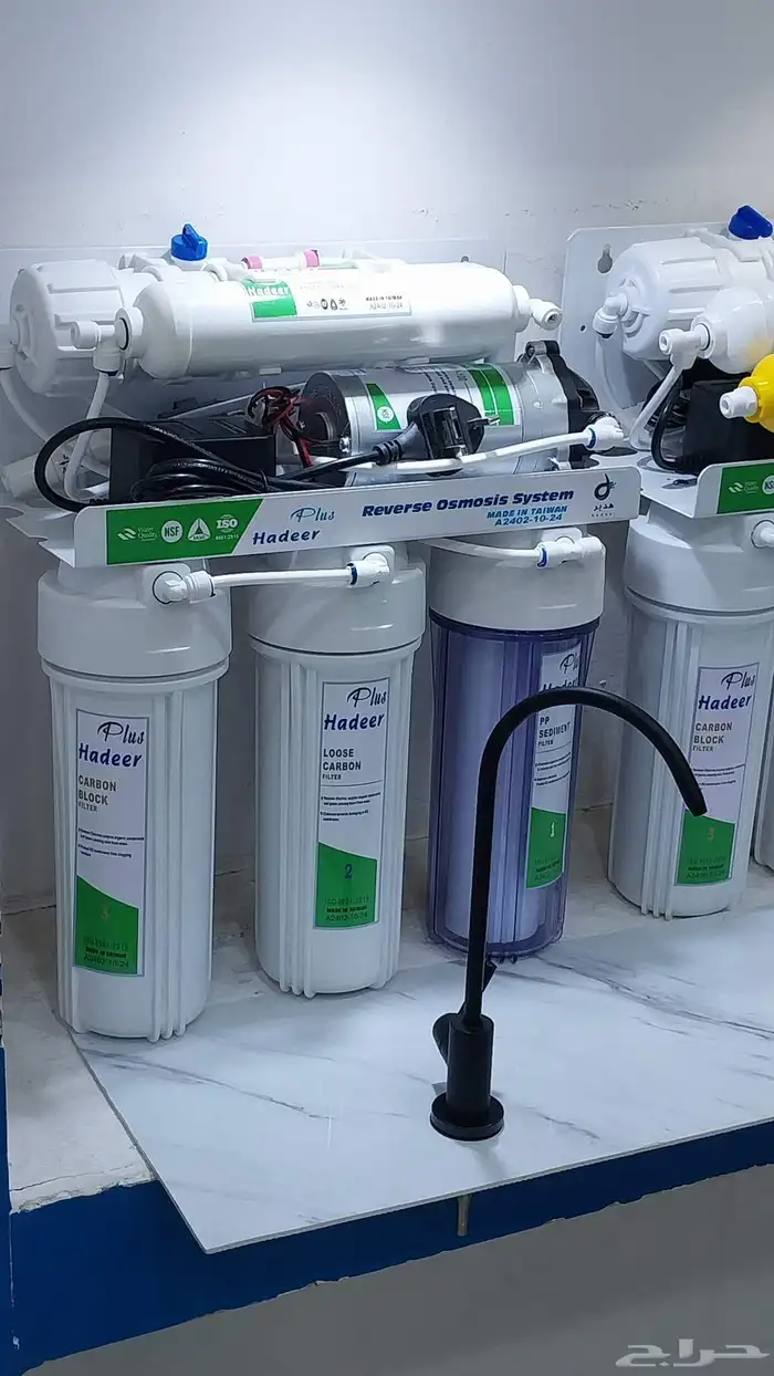 فلاتر تحلية مياه محطة تحلية فلتر جامبو صيانة تغير الفلاتر 4