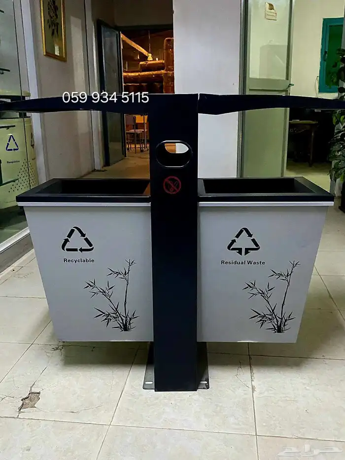صناديق قمامة خارجية  سلة قمامة خارجية مبتكرة  سلة قمامة 6
