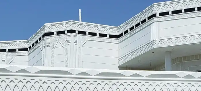 بديل الحجر لياسه ابيض مع تصميم الحجر 4