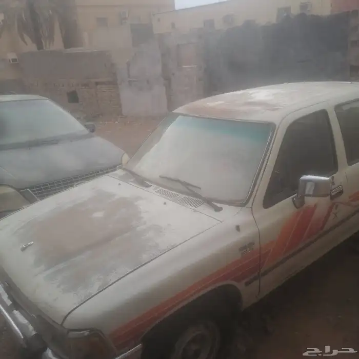 هايلوكس تويوتا 1993 ديزل مستعملة للبيع جير عادي ممشى   66 3