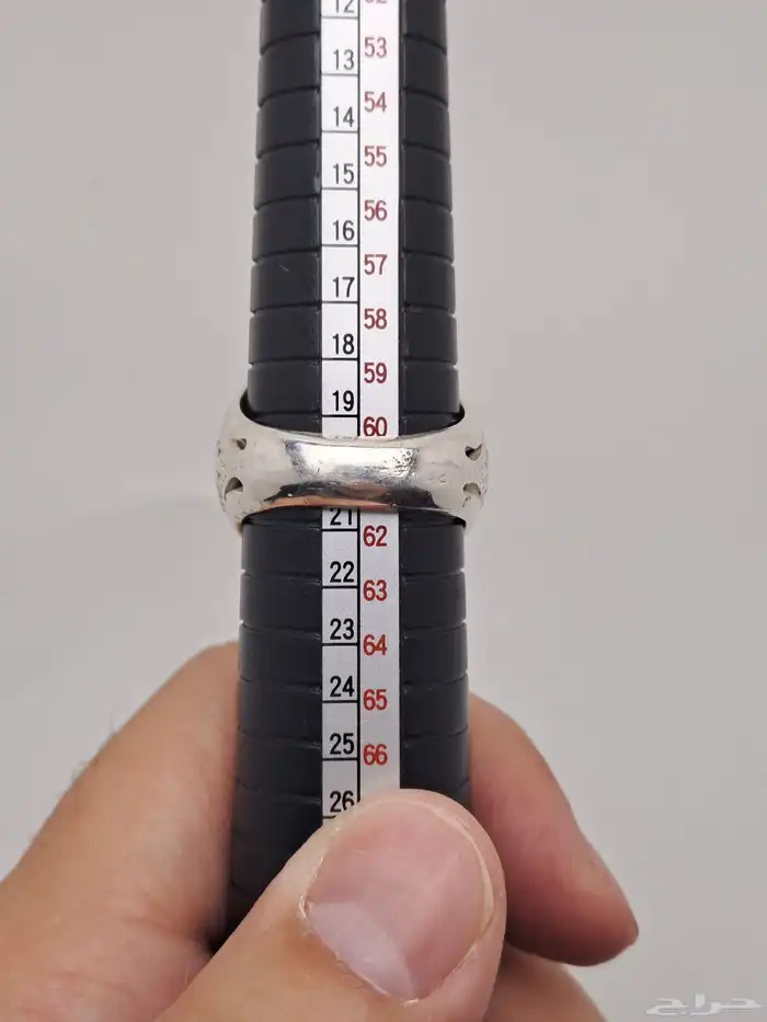 مباع خاتم بفص يمني كرزي مزعفر 3