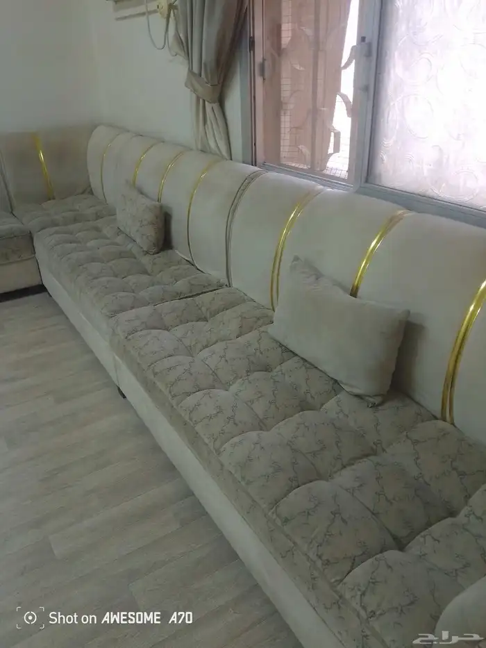 كنب مستعمل للبيع مع استارة 1