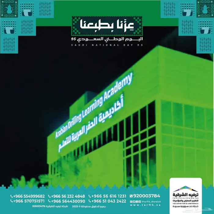 اضاءة اليوم الوطني السعودي 95 14