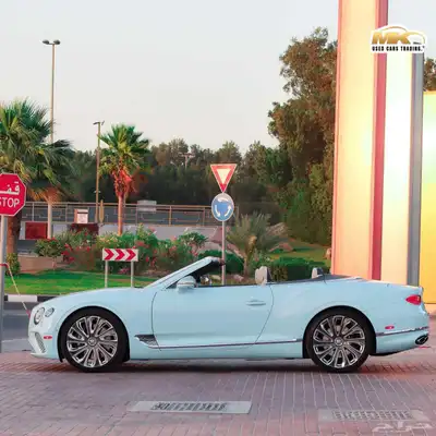 2022 Bentley Continental GTC mullnier baby blue index