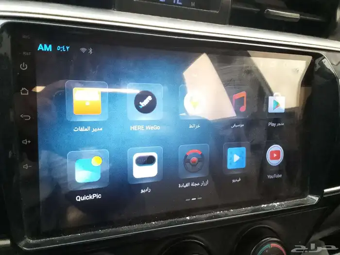 للبيع مسجل شاشه حق تويوتا كورولا موديل 2015 نظيف ماشاءالله 0