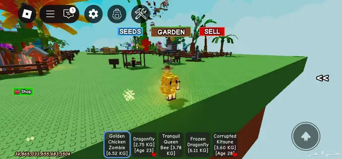 حيوانات GORW A GARDEN 1