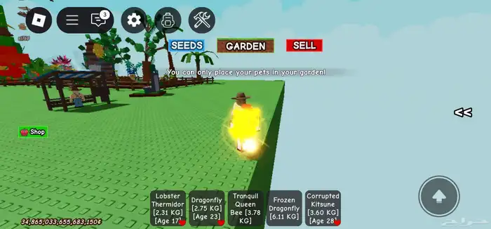 حيوانات GORW A GARDEN 2