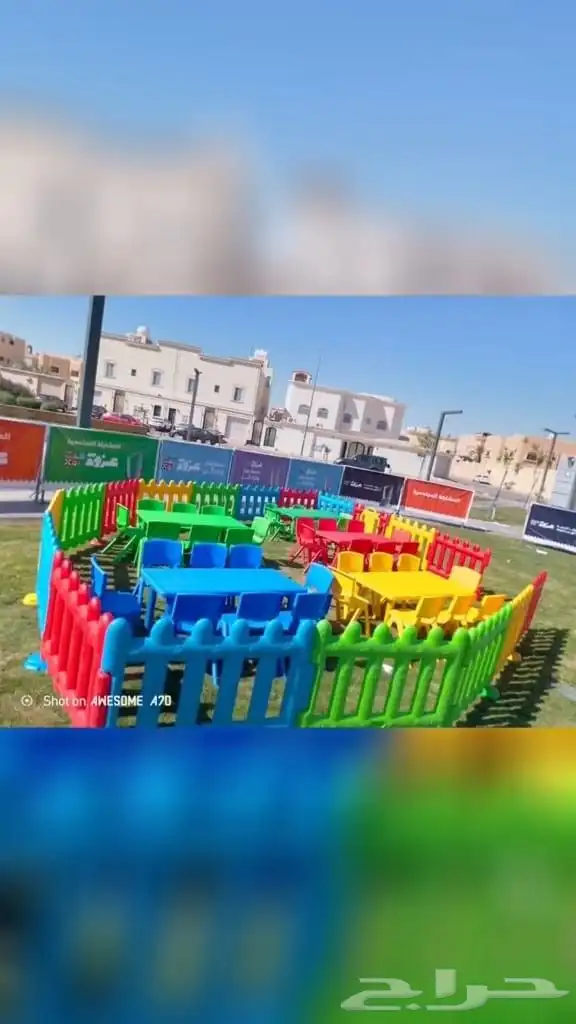 تاجير كنب كراسي وطاولات جلسات شعبية 9