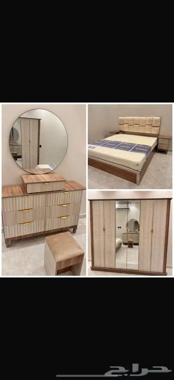 غرف نوم جديده جاهز بسعر المصنع 3