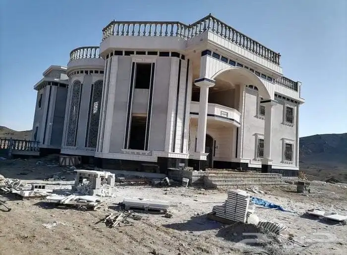 مقاول حجر رخام ميكانيكي ديكورات وجهات جي آر سي 20