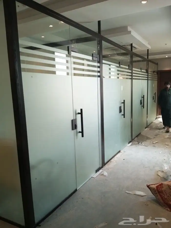 معلم زجاج ابواب تركيب صيانه 2